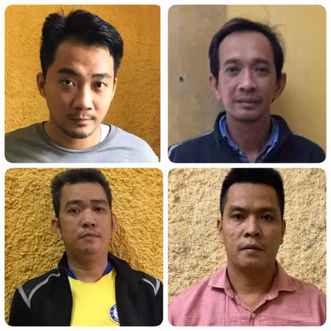 4 đối tượng bị bắt giữ trong đường dây