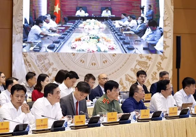Đại diện Bộ, ngành tham dự tại Hội nghị ngày 6/8