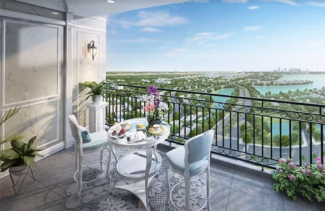 Tầm nhìn tuyệt mỹ ôm trọn Hồ Tây và Sông Hồng thơ mộng tại D’.Le Roi Soleil.