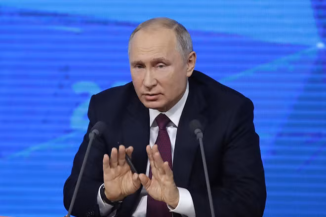 Tổng thống Nga Vladimir Putin. Ảnh Reuters.