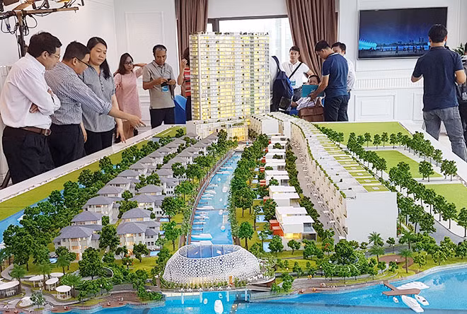 Các dự án BĐS nghỉ dưỡng đua nhau chào bán.