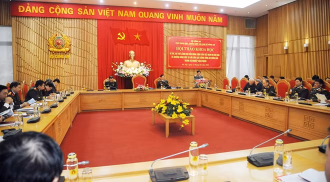 Toàn cảnh hội thảo.