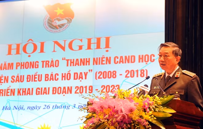Bộ trưởng Tô Lâm phát biểu chỉ đạo tại Hội nghị.