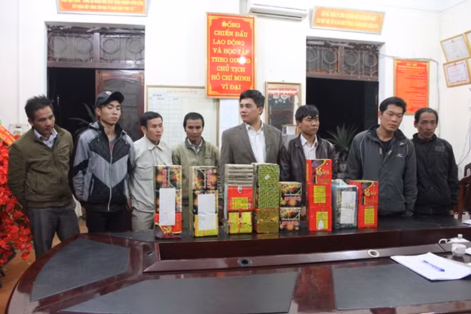 Các đối tượng trong vụ án.
