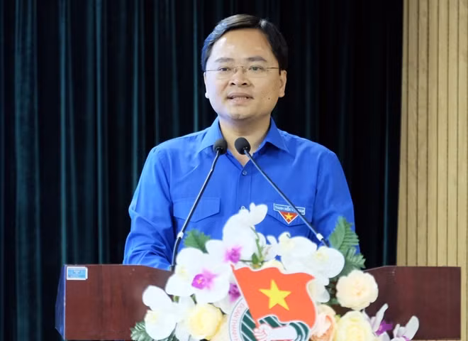 Đồng chí Nguyễn Anh Tuấn, tân Bí thư thứ nhất Trung ương Đoàn.