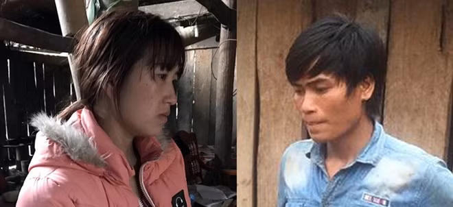 Anh Long và chị Coi nghẹn ngào khi chia sẻ câu chuyện.