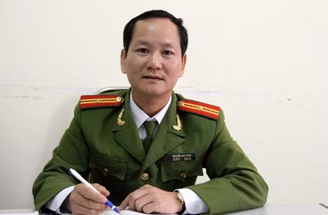 Thiếu tá Nguyễn Anh Tuấn.