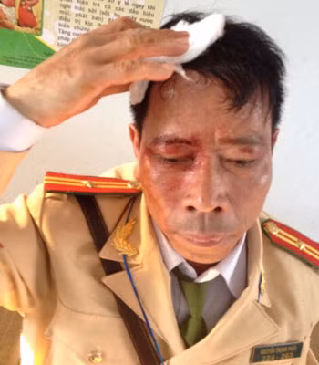 Thiếu tá Nguyễn Trọng Phúc.
