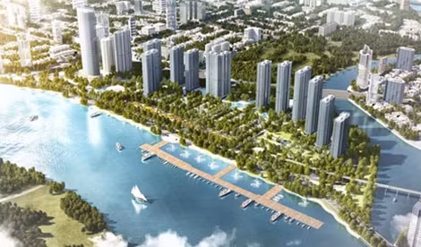 Vị trí kim cương có một không hai của dự án Vinhomes Golden River.