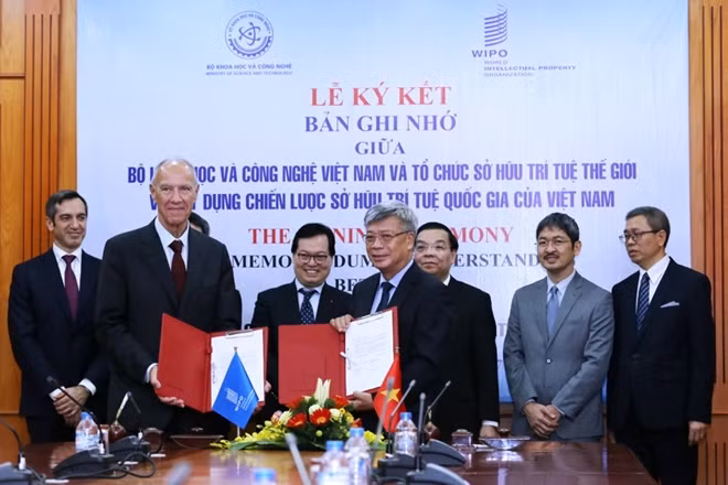 Kí kết hợp tác giữa WIPO và Bộ KHCN
