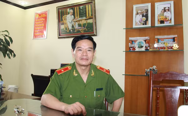 Thiếu tướng Lê Trọng Dinh - người trực tiếp vận động Lê Thanh Hợp khai báo.