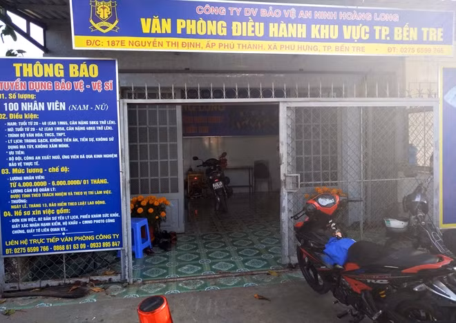 Hiện trường vụ việc.