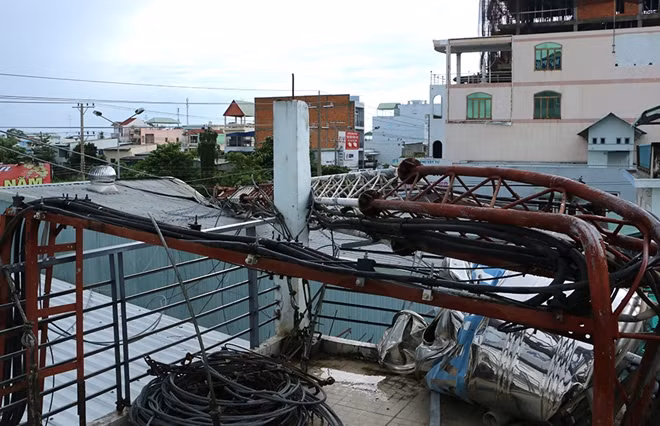 Hiện trường vụ việc.