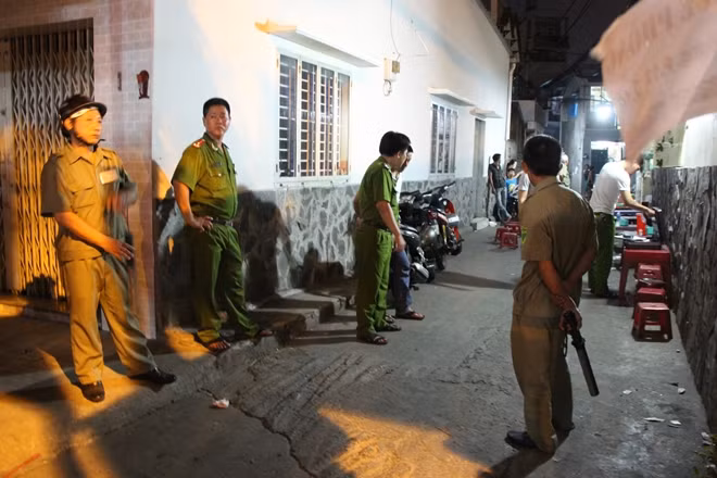 Hiện trường nơi xảy ra mâu thuẫn