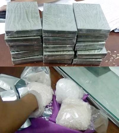 Ma túy - tang vật vụ án.