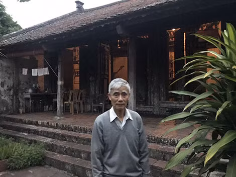 Ông Tự, “người chép sử” của làng Cựu.