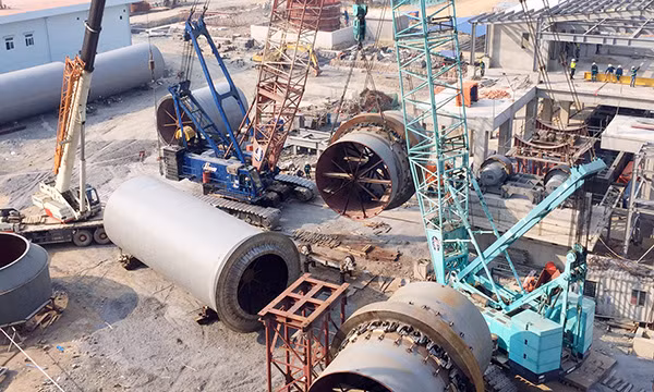 Với khối lượng thi công lên đến 20.000 tấn thiết bị, tỷ lệ nội địa hóa phần chế tạo thiết bị tại dự án lên đến 77%.