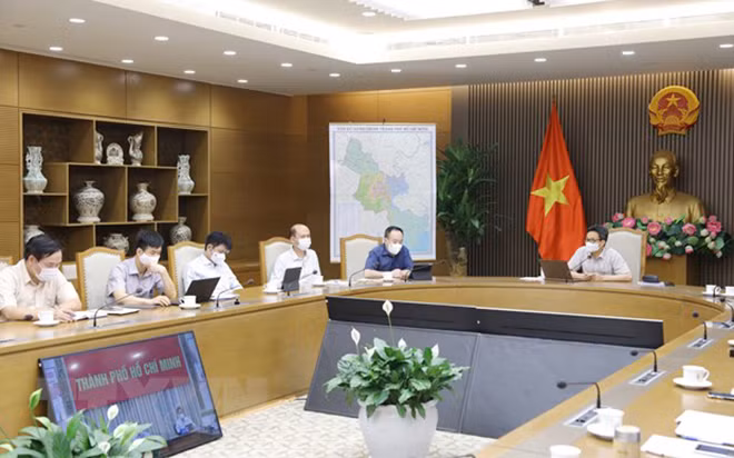 Quang cảnh cuộc họp. (Ảnh: Nguyễn Điệp/TTXVN)