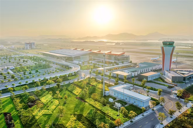 Cảng hàng không quốc tế Vân Đồn.