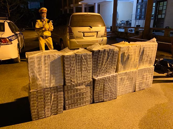 Tang vật bị CSGT thu giữ