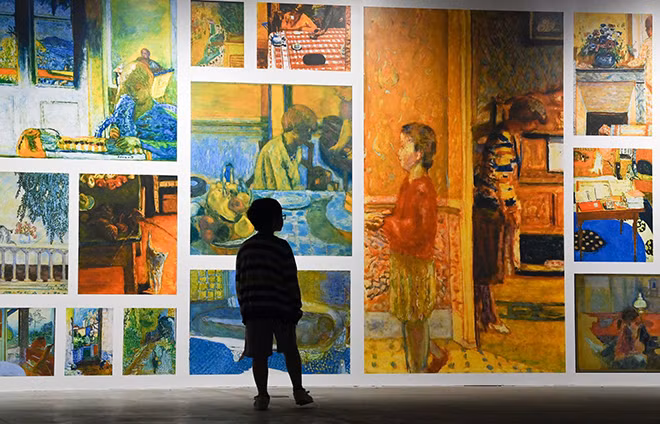Pierre Bonnard gắn liền tên tuổi với trường phái nghệ thật Thân mật với nhiều tác phẩm vẽ những cảnh tượng của đời sống hàng ngày Pierre Bonnard gắn liền tên tuổi với trường phái nghệ thật Thân mật với nhiều tác phẩm vẽ những cảnh tượng của đời sống hàng ngày