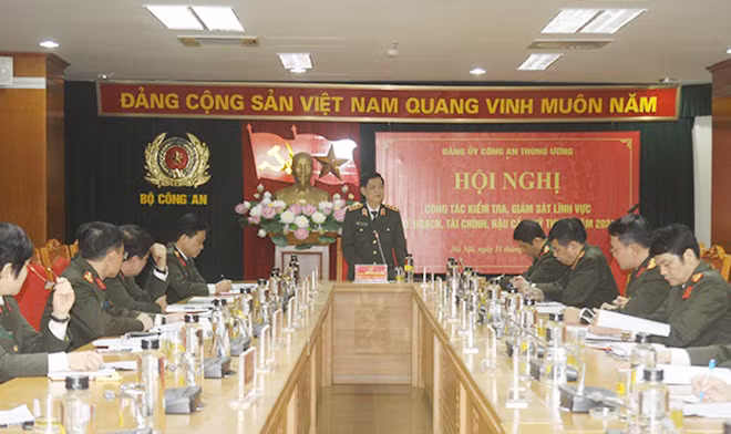 Thứ trưởng Nguyễn Văn Sơn chủ trì Hội nghị công tác kiểm tra, giám sát.