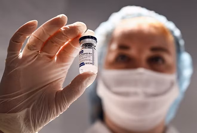 Vaccine phòng COVID-19 Sputnik V của Nga.