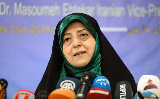 Phó Tổng thống Iran Masoumeh Ebtekar được hãng thông tấn IRNA xác nhận dương tính với Covid-19. (Ảnh: Getty)