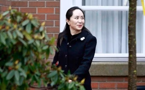 Giám đốc tài chính Tập đoàn Huawei Mạnh Vãn Chu. (Ảnh: Getty)