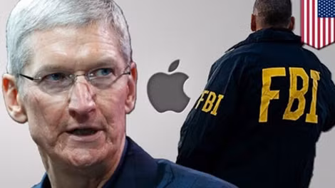 CEO của Apple Tim Cook chống lại FBI.