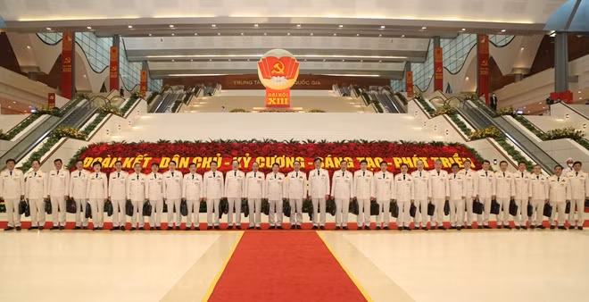 Đoàn đại biểu Đảng bộ Công an Trung ương dự Đại hội