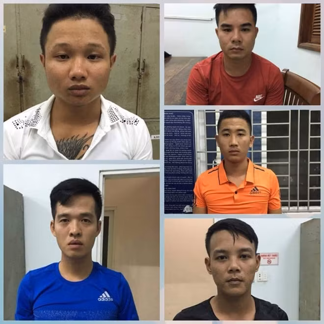 5 đối tượng bị bắt khẩn cấp