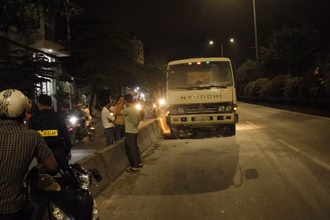 Hiện trường vụ va chạm