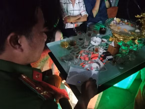 Lập biên bản xử lý