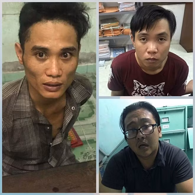 Ba đối tượng tại cơ quan điều tra
