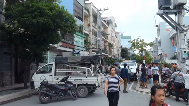 Hiện trường vụ cháy