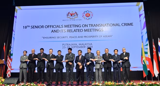 Trưởng đoàn SOMTC các quốc gia ASEAN tham dự Hội nghị.