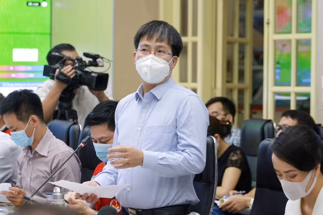 Ông Mai Văn Khiêm, Giám đốc Trung tâm Dự báo khí tượng thủy văn Quốc gia.