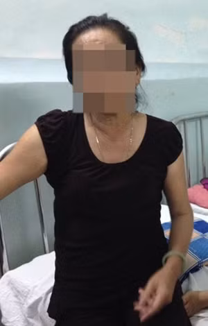Bà Nhanh chia sẻ về tình cảnh khổ sở của con gái.