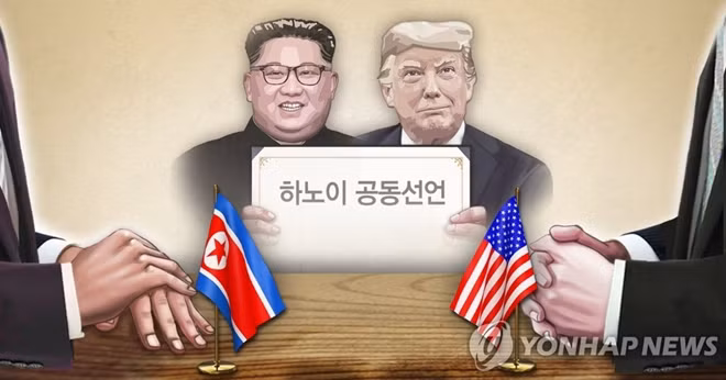 Hội nghị thượng đỉnh lần 2 giữa Tổng thống Mỹ Donald Trump và Nhà lãnh đạo Triều Tiên Kim Jong-un sẽ diễn ra tại Hà Nội trong 2 ngày 27 và 28-2. Ảnh: Yonhap