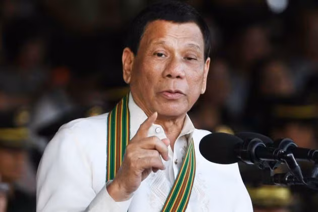 Tổng thống Philippines Rodrigo Duterte. Ảnh: Reuters