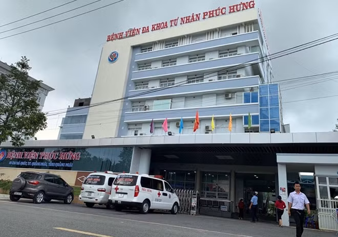 BVĐK tư nhân Phúc Hưng tại TP Quảng Ngãi. Ảnh: C.Đ