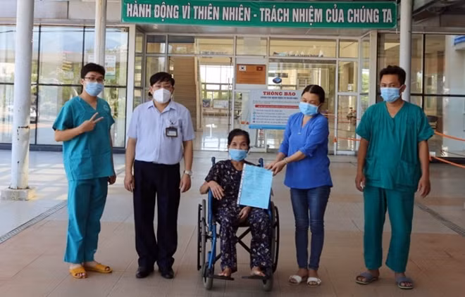 BVĐK Trung ương Quảng Nam công bố khỏi bệnh cho BN 624.