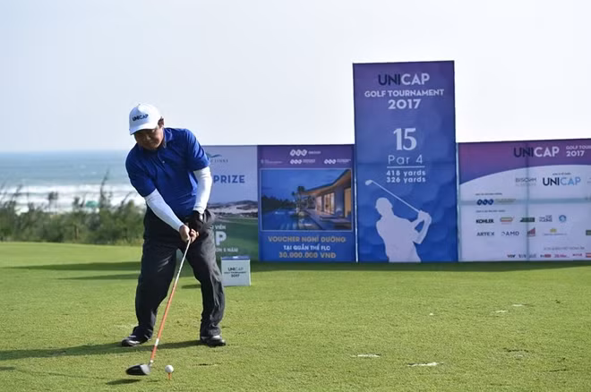 Các golfer trong buổi thi đấu cuối cùng