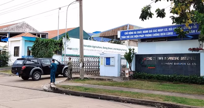 Công ty có ca bệnh dương tính lần 1 với SARS-CoV-2.
