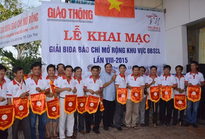 Gải Billiards báo chí khu vực ĐBSCL trở thành sân chơi truyền thống cho phóng viên, CTV các cơ quan báo chí trong khu vực.