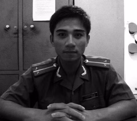 Trung úy Nguyễn Ngọc Sị.