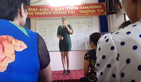 Những người nói... ra tiền.