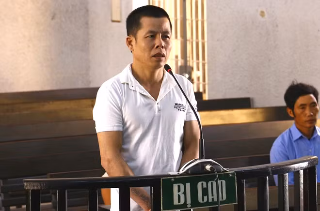 Bị cáo Bảy tại phiên tòa xét xử