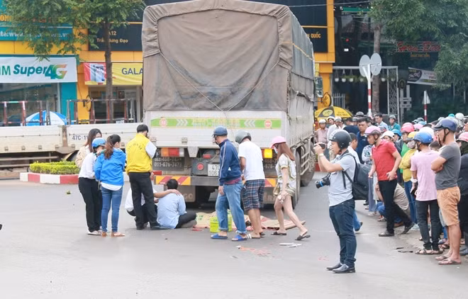 Hiện trường vụ tai nạn